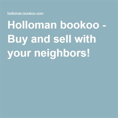You are still free to buy and sell as you please, but it may make it more inconvenient for sellersbuyers, making the exchange less likely. . Holloman bookoo
